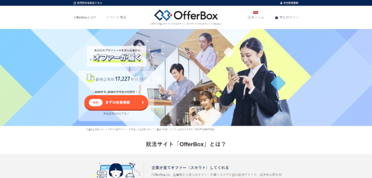 OfferBox（オファーボックス）は既卒でも利用できる？実態を解説 | 【キソサポ】既卒フリーター・ニートの就職を応援するサイト